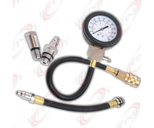 Auto Motor Multi-Function Gas Engine Compression Cylinder Pressure Gauge Tester